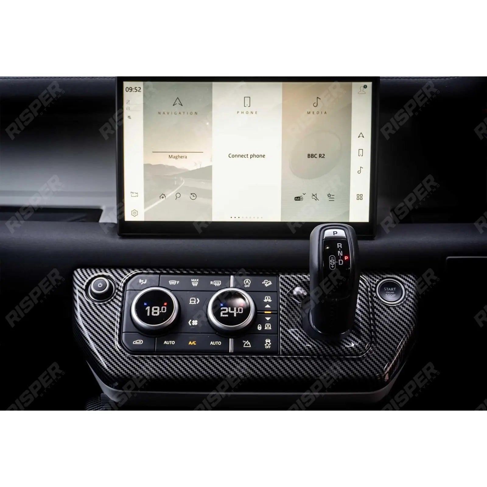 Land Rover Defender L663 2020 On Carbon Fiber Interior Trim Kit