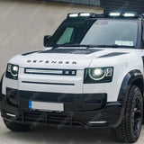 Land Rover Defender L663 2020 On LED Dynamic Front Grill - Gloss Black