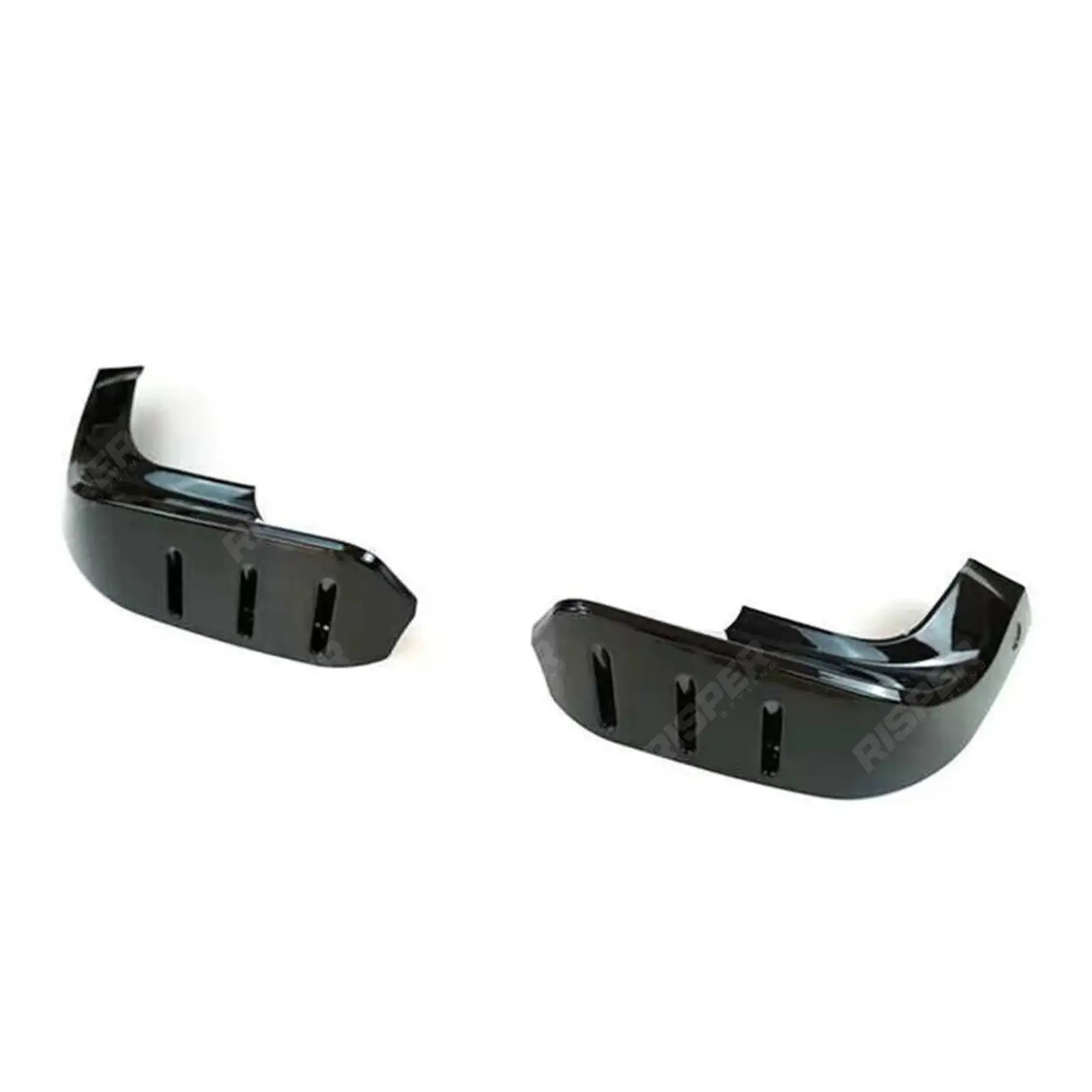 Land Rover Defender L663 90/110/130 2020 On – Front Bumper Lower Wide Body Canards in Gloss Black