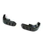 Land Rover Defender L663 90/110/130 2020 On – Front Bumper Lower Wide Body Canards in Gloss Black