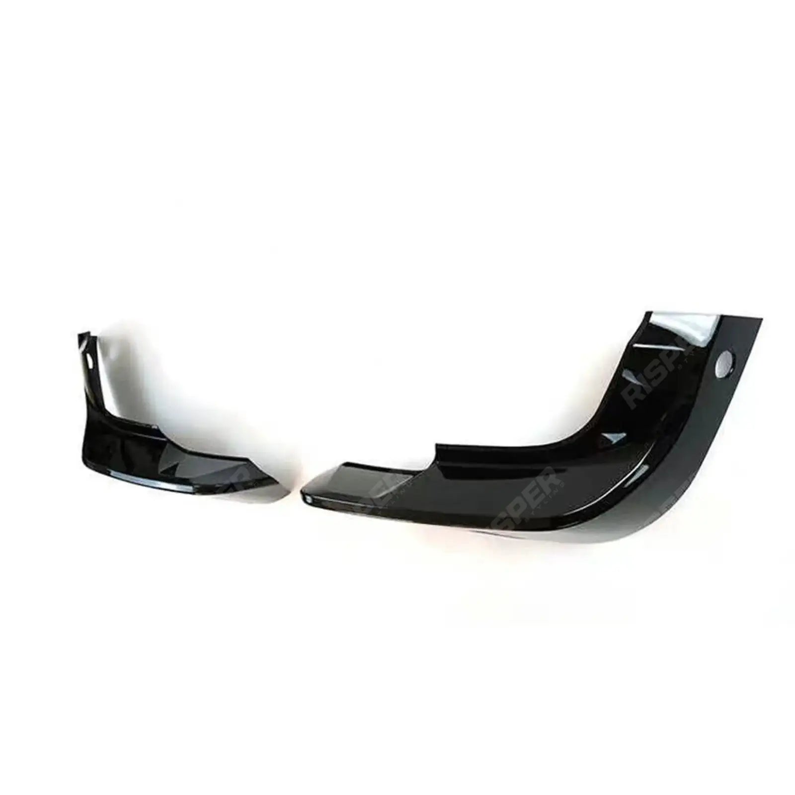 Land Rover Defender L663 90/110/130 2020 On – Front Bumper Lower Wide Body Canards in Gloss Black