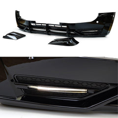 LAND ROVER DEFENDER L663 90 & 110 2020 ON – FRONT BUMPER SPLITTER IN GLOSS BLACK - RisperStyling