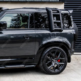 Land Rover Defender L663 90/110/130 2020 On OEM Style Side Roof Ladder - Gloss Black
