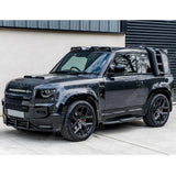 Land Rover Defender L663 90/110/130 2020 On OEM Style Side Roof Ladder - Gloss Black