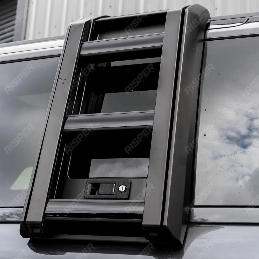 Land Rover Defender L663 90/110/130 2020 On OEM Style Side Roof Ladder - Gloss Black