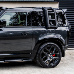Land Rover Defender L663 90/110/130 2020 On OEM Style Side Roof Ladder - Gloss Black