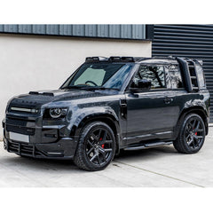 Land Rover Defender L663 90/110/130 2020 On OEM Style Side Roof Ladder - Gloss Black