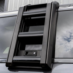 Land Rover Defender L663 90/110/130 2020 On OEM Style Side Roof Ladder - Gloss Black