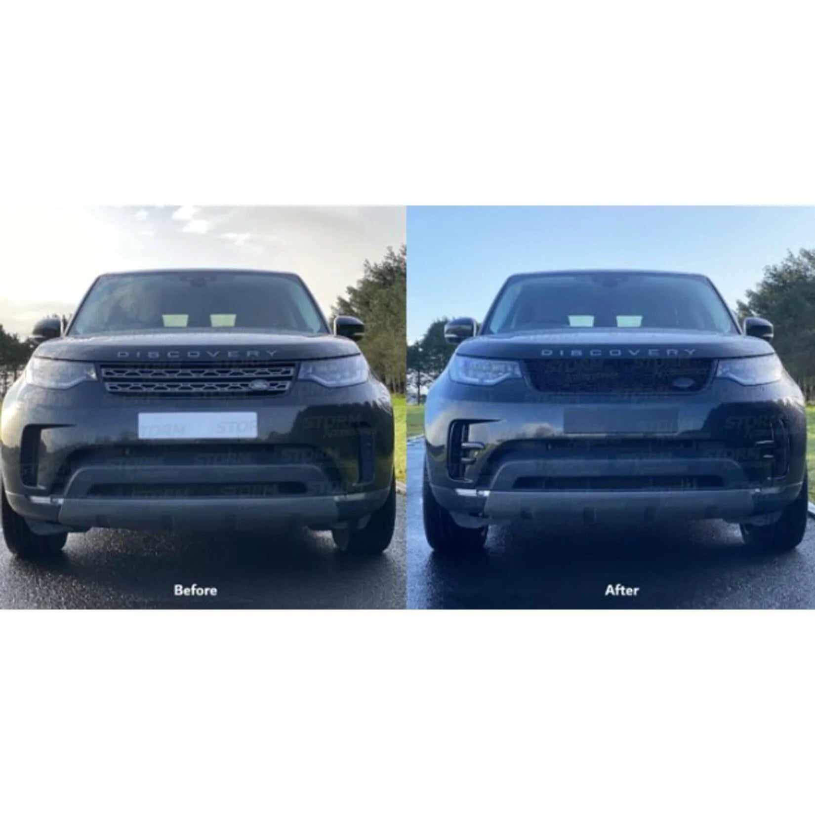 Land Rover Discovery 5 Dynamic Front Grill - Gloss Black