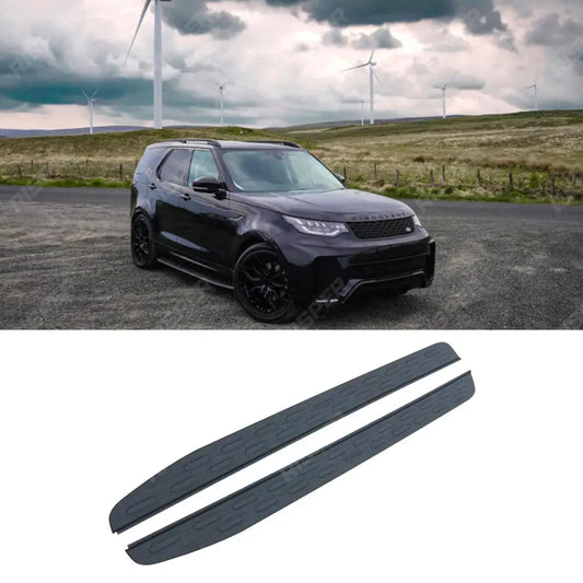 Land Rover Discovery 5 2017 Onward All Black OEM Style Side Steps Running Boards