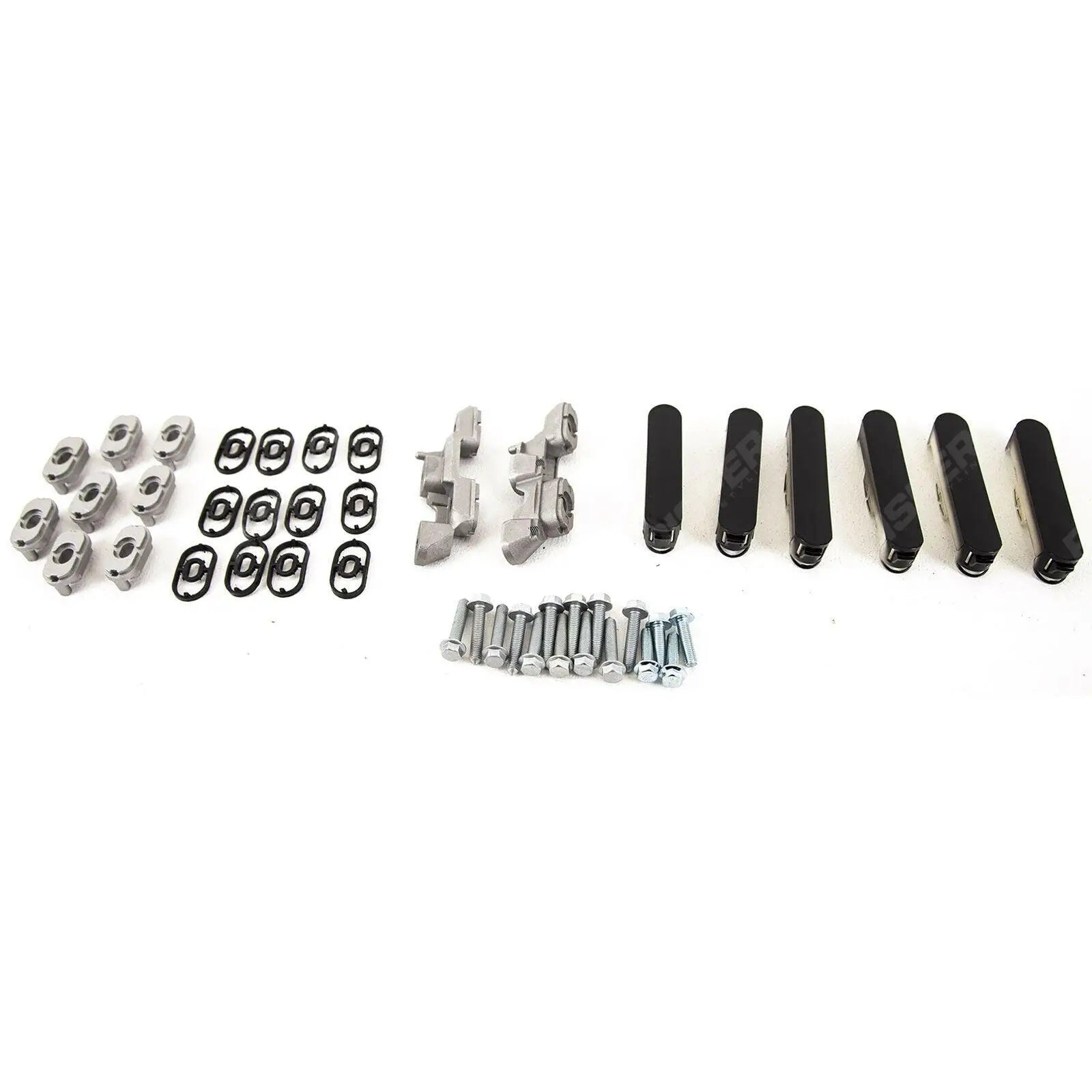 Land Rover Discovery 5 2017 Onward – OE Style Roof Rails Bars – Black – Pair