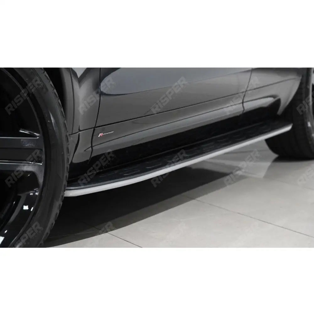 Land Rover Discovery 5 2017 Onward OEM Style Side Steps Running Boards – Pair – Black/Silver