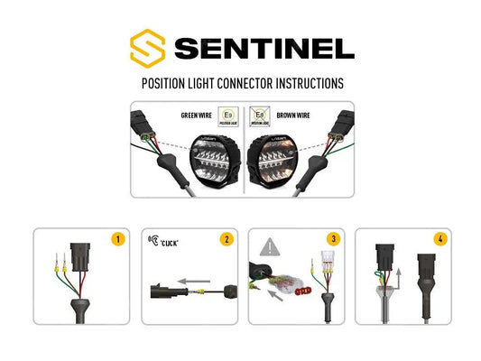 Lazer Lamps 9" Sentinel STD - LED Spot Light