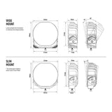 Lazer Lamps Sentinel 9" Elite - LED Spot Lamp