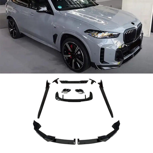 BMW 3 SERIES G20 LCI FACELIFT 2021+ - FRONT SPLITTER LIP IN GLOSS BLACK - RisperStyling