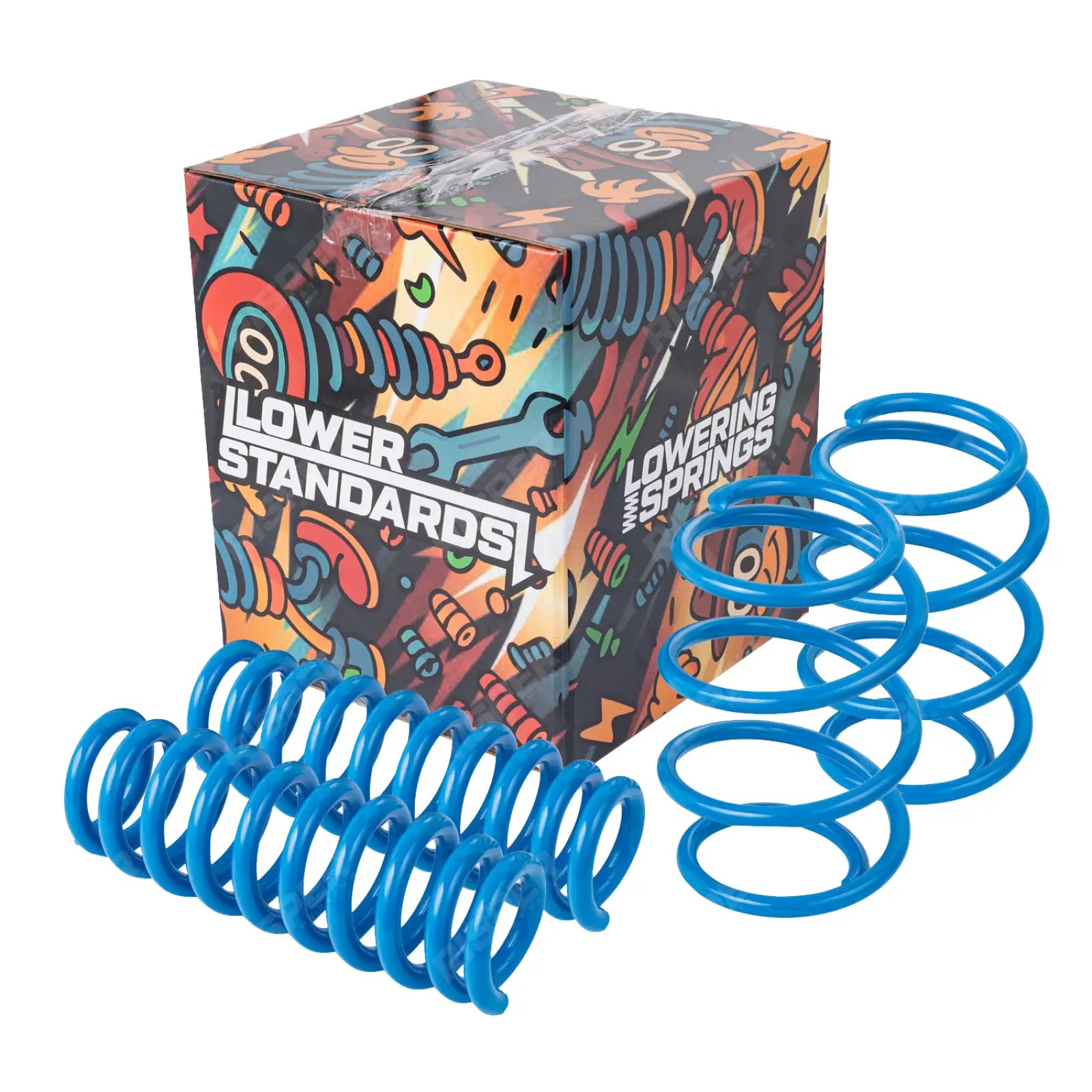 Ford Transit Custom 2023+ Lower Standards Lowering Springs