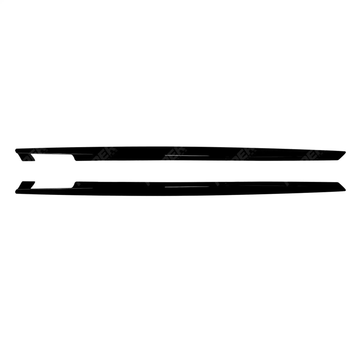 M Sport AC Style Side Skirts in Gloss Black For BMW 3 Series G20 G21 2019 on - Side Skirt Splitters