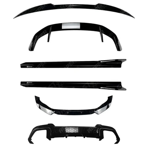 M Sport Aero Kit in Gloss Black For BMW X3 G01 LCI 2022-2024 - Aero Kit
