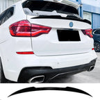 M Sport Mid Spoiler in Gloss Black BMW X3 G01 LCI 2022-2024 - Rear Spoilers