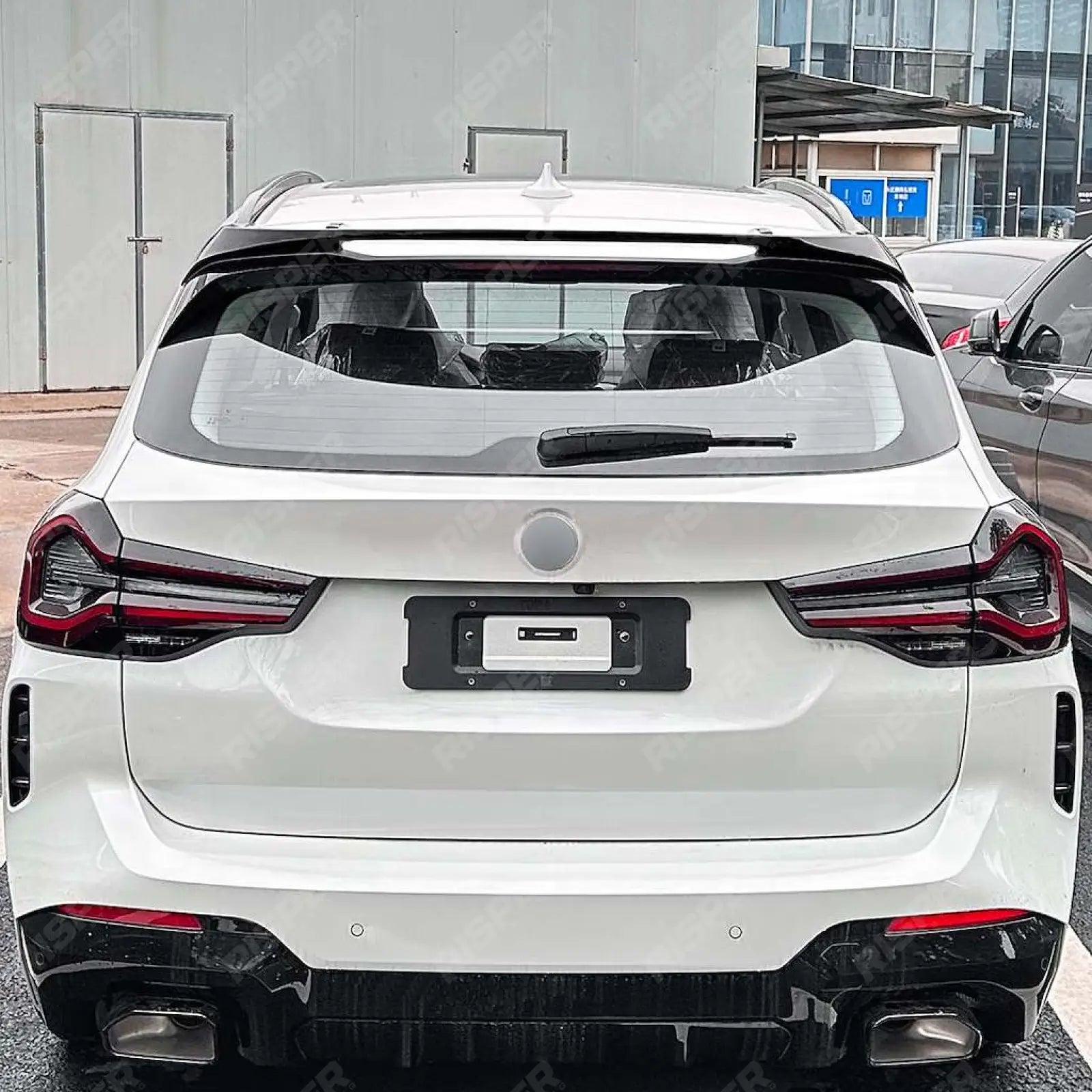 M Sport Rear Spoiler in Gloss Black for BMW X3 G01 LCI 2022-2024 - Rear Spoilers