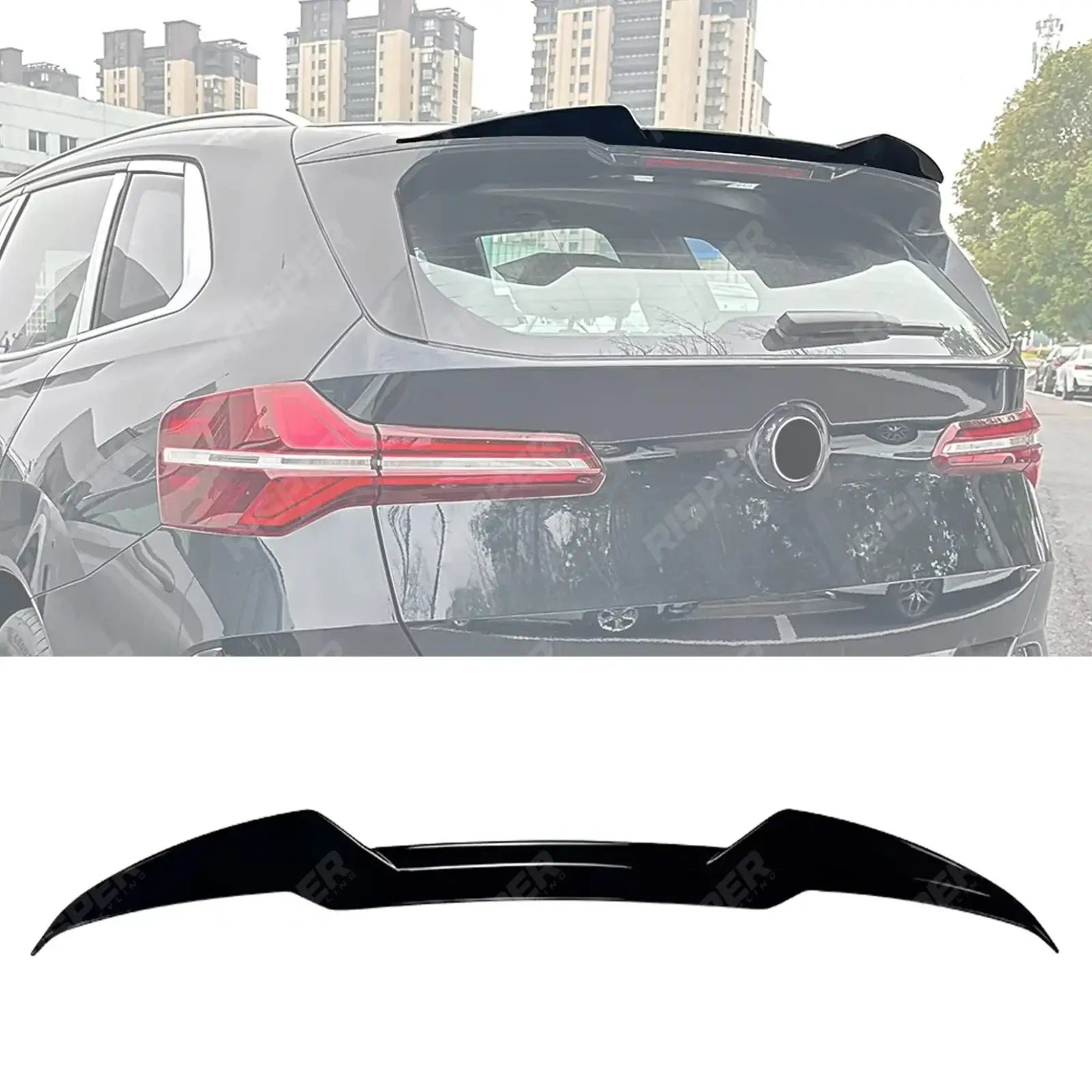 BMW X3 G45 2025+ M Sport Rear Spoiler In Gloss Black Spoiler Main image