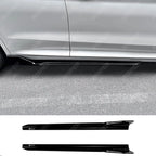 M Sport Side Skirts in Gloss Black For BMW X3 G01 LCI 2022-2024 - Side Skirt Splitters