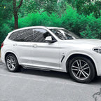 M Sport Side Skirts in Gloss Black For BMW X3 G01 LCI 2022-2024 - Side Skirt Splitters