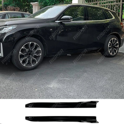 M Sport Side Skirts in Gloss Black For BMW X3 G45 2025+ - Side Skirt Splitters