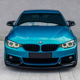 M Style Mirror Covers in Gloss Black for BMW F20/F22/F30/F35/F34/F32/F33/F36/E84/i3