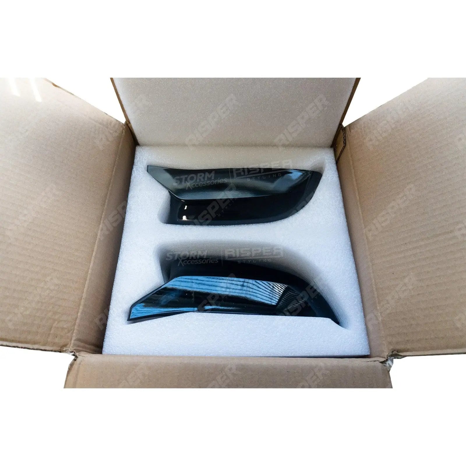 M Style Mirror Covers in Gloss Black for BMW G Series GXX Secondary image