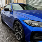 M Style Mirror Covers in Gloss Black for BMW G Series GXX