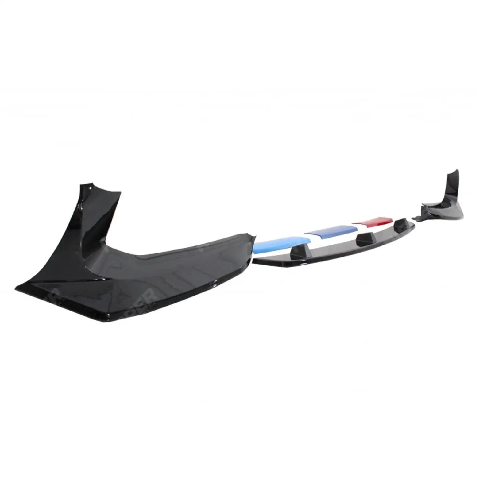 BMW 5 Series M Sport G30 G31 2017+ M5 Look Front Splitter In Gloss Black