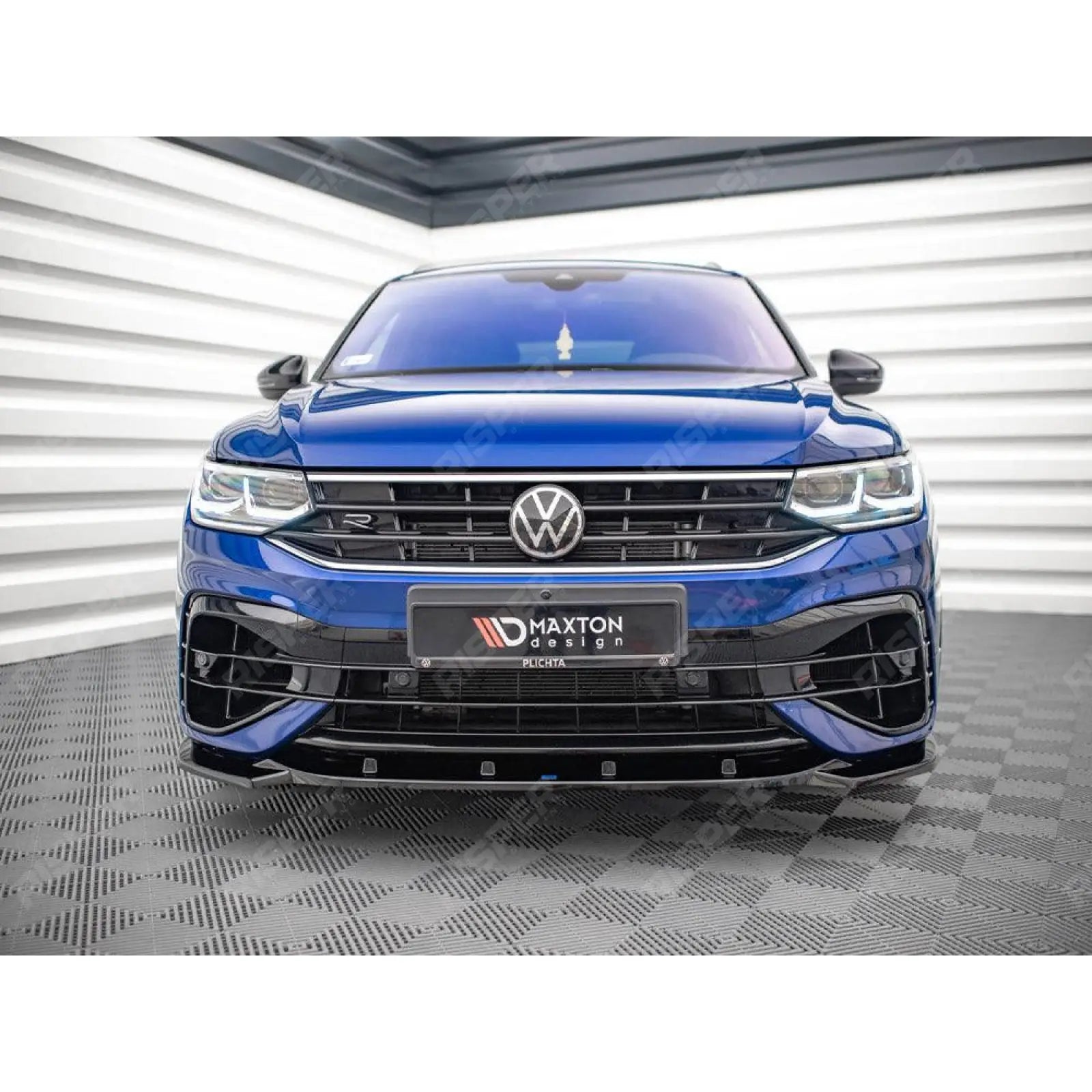 VW TIGUAN R / R-LINE MK2 2020+ - MAXTON FRONT SPLITTER V3 - RisperStyling