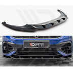 MAXTON FRONT SPLITTER V3 For VW TIGUAN R / R-LINE MK2 2020+ - Front Splitter