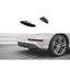 AUDI SQ5 MK1 (8R) 2012 - 2017 - MAXTON REAR BUMPER SPLITTERS - GLOSS BLACK
