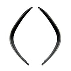 MERCEDES A CLASS AMG LINE 2018-2024 SEDAN / HATCHBACK FRONT CANARDS IN GLOSS BLACK Body Trims