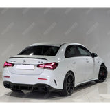 MERCEDES A CLASS SALOON (V177) 2018+ ’A35 A45 AMG STYLE’ REAR BOOT SPOILER IN GLOSS BLACK Spoiler