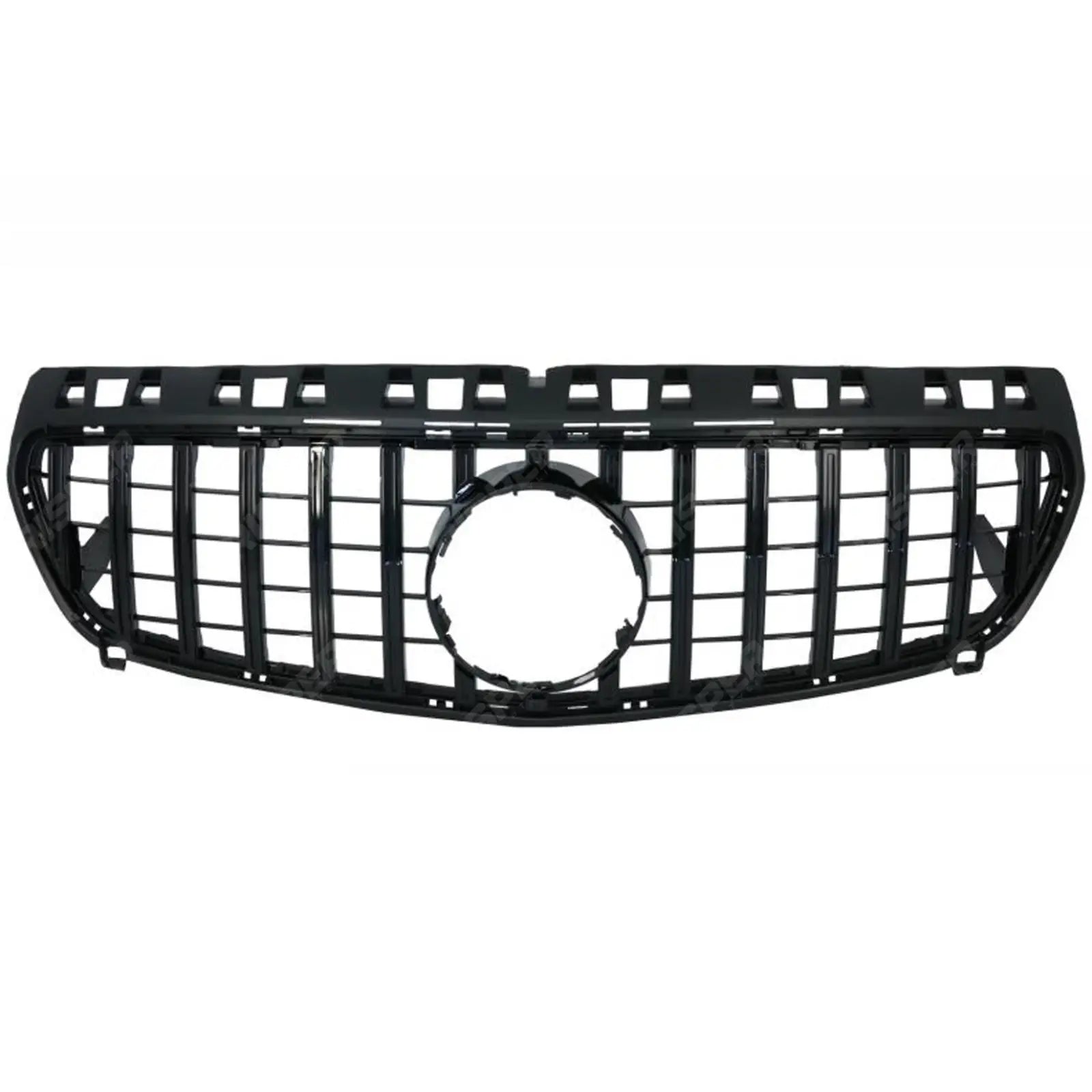 MERCEDES A-CLASS W176 2013-2015 GT STYLE GRILL IN GLOSS BLACK Grilles Main image