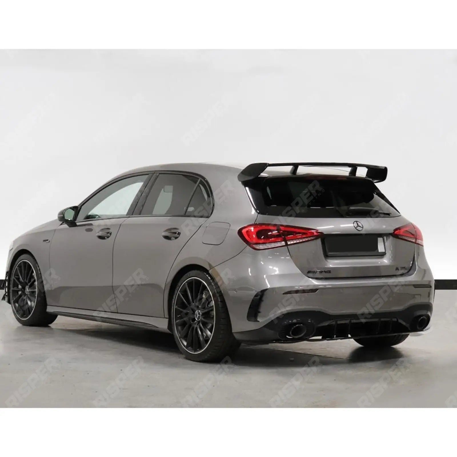 Mercedes A Class W177 2018+ - A45 Style Rear Spoiler - Gloss Black Spoiler