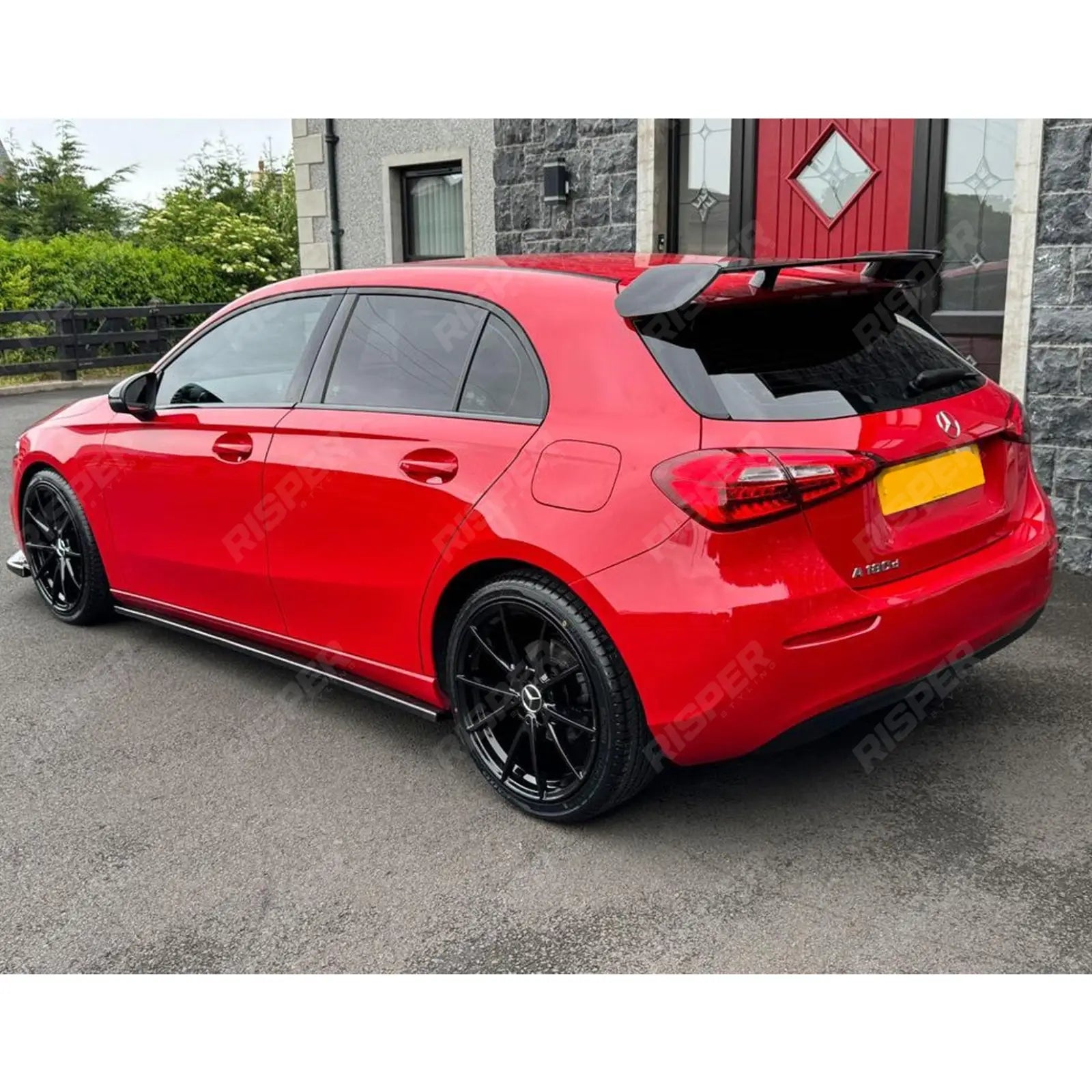 Mercedes A Class W177 2018+ - A45 Style Rear Spoiler - Gloss Black Spoiler