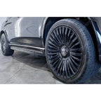 MERCEDES BENZ GLE W167 2020 ON OE STYLE RUNNING BOARDS – SIDE STEPS – PAIR – IN BLACK