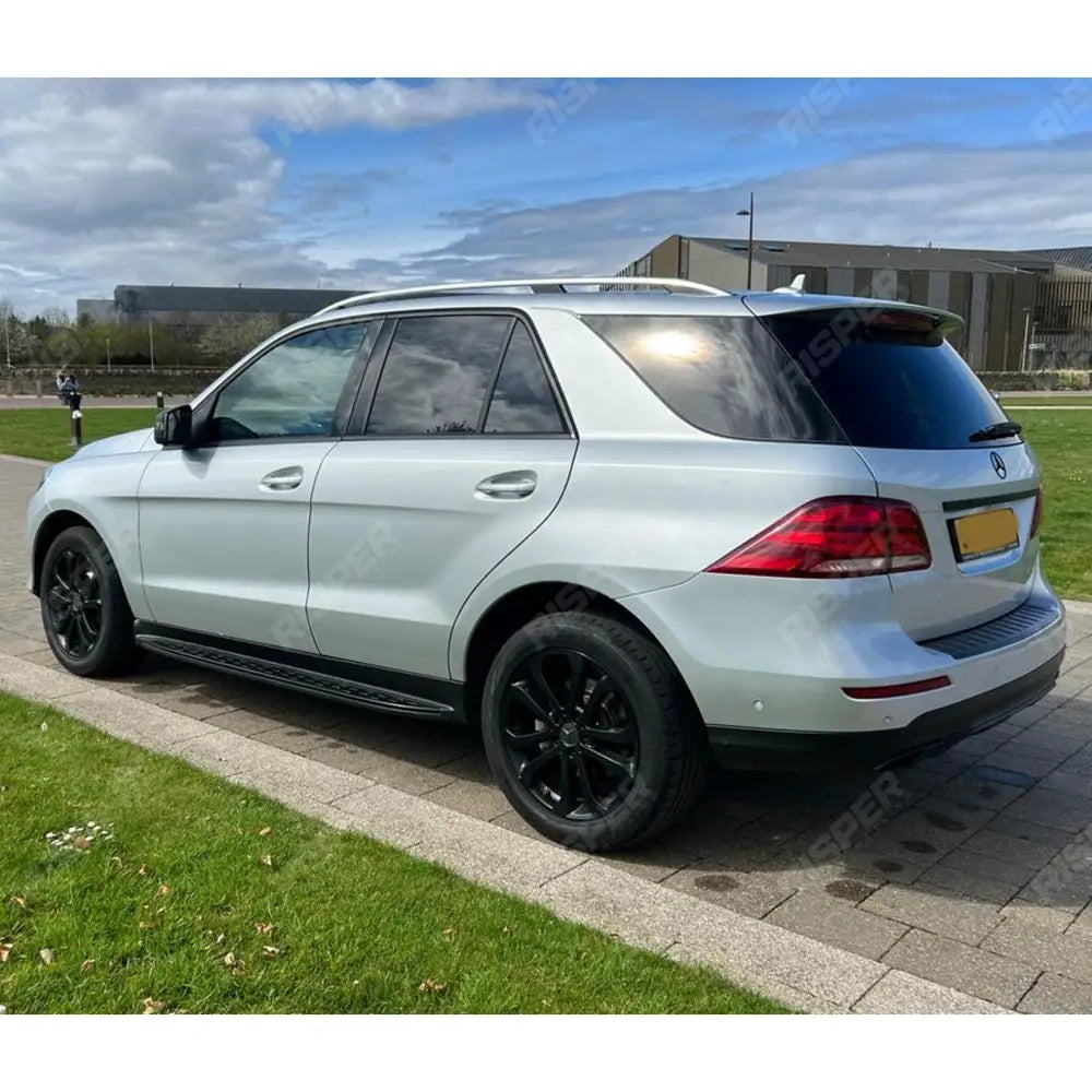 MERCEDES BENZ ML / GLE W166 2012 ON OEM STYLE SIDE STEPS – RUNNING BOARDS – IN BLACK – PAIR