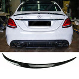 Mercedes C-Class Coupe 2014-2019 - AMG OE Style Spoiler - Gloss Black Spoiler