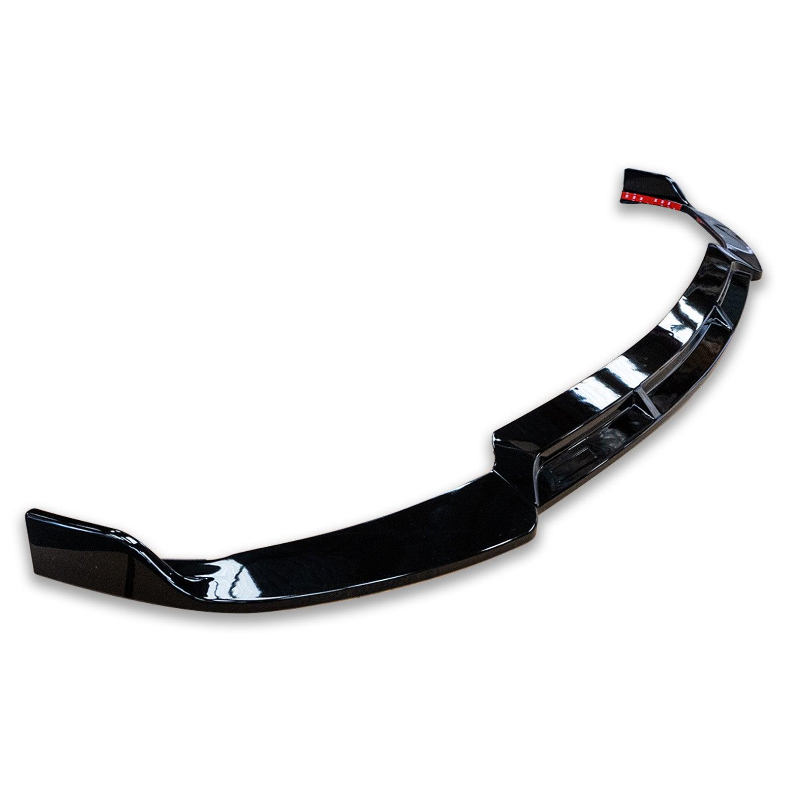 Mercedes C - Class W205 2019 - 2022 Facelift 'C63S Brabus Style' Front Splitter Lip - Gloss Black