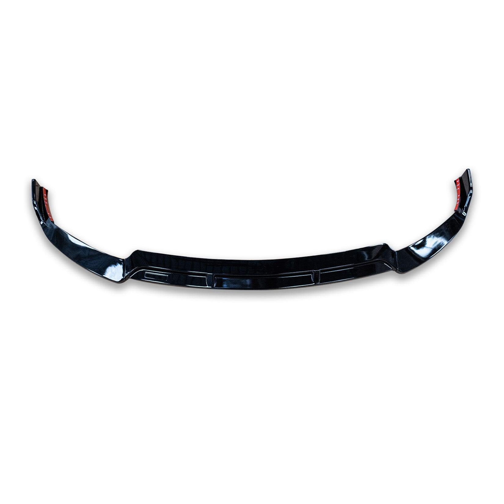 Mercedes C - Class W205 2019 - 2022 Facelift 'C63S Brabus Style' Front Splitter Lip - Gloss Black