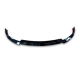 Mercedes C - Class W205 2019 - 2022 Facelift 'C63S Brabus Style' Front Splitter Lip - Gloss Black