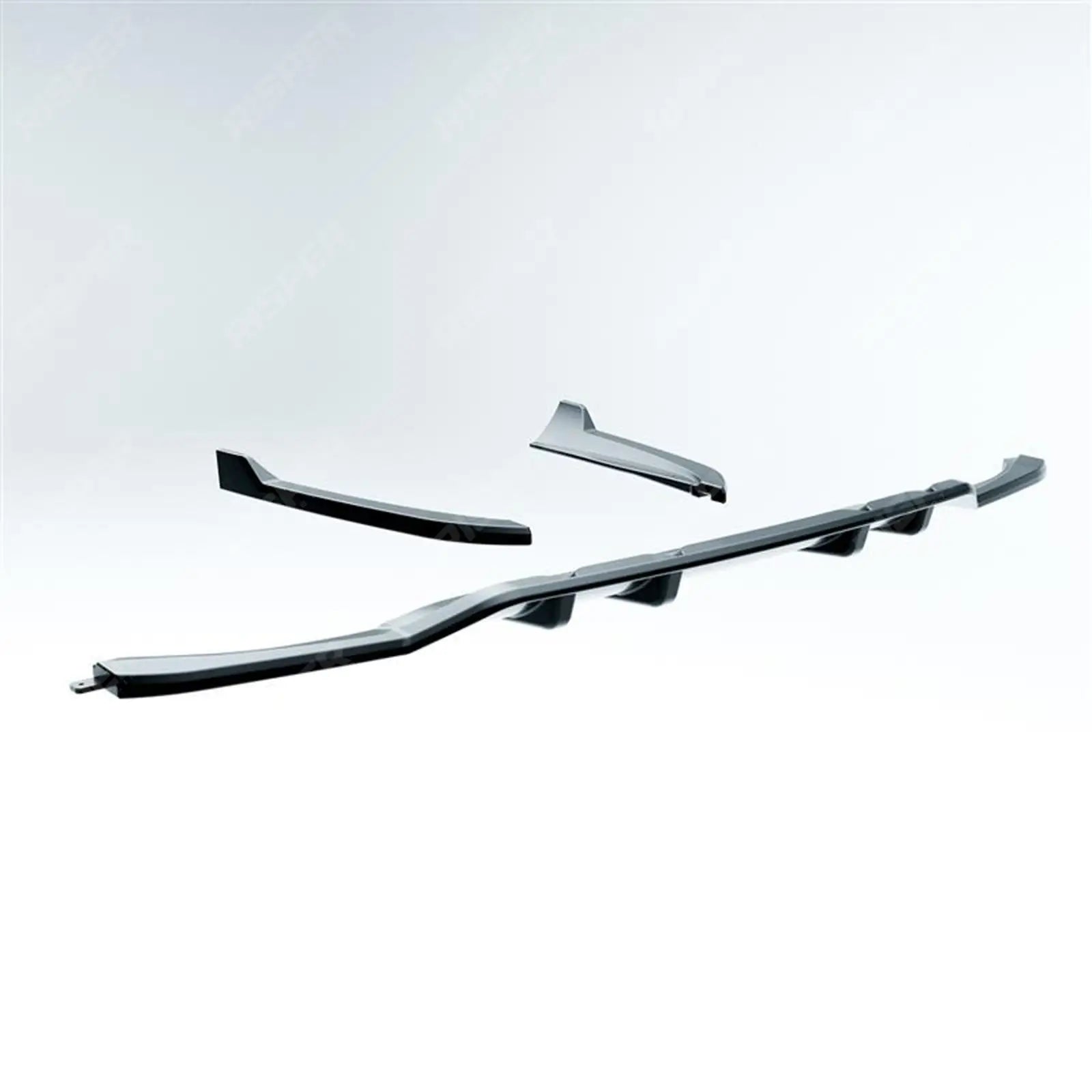 MERCEDES C CLASS W205 AMG LINE 2019-2021 REAR DIFFUSER WITH CORNER SPLITTERS Diffuser