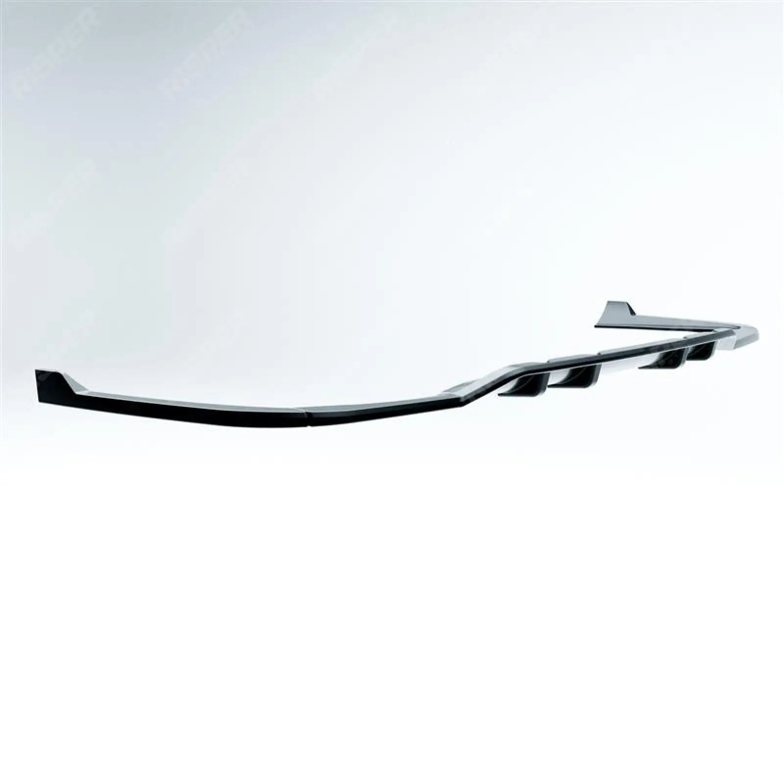 MERCEDES C CLASS W205 AMG LINE 2019-2021 REAR DIFFUSER WITH CORNER SPLITTERS Diffuser