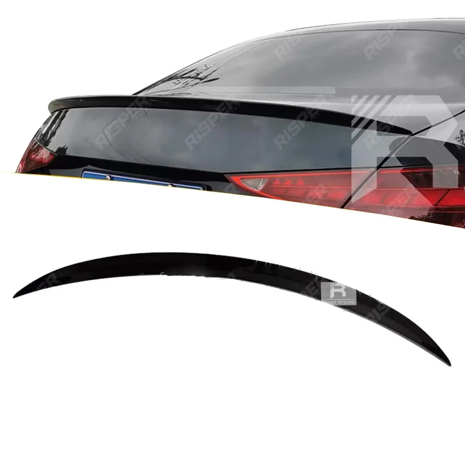 Mercedes C - Class W206 2022+ AMG Style Rear Boot Spoiler In Gloss Black