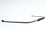 MERCEDES C CLASS W206 AMG LINE 2022+ REAR DIFFUSER WITH CORNER SPLITTERS - GLOSS BLACK Diffuser